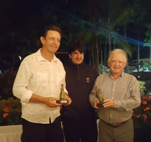 Dupla campeã: Celso Coelho e Paulo Cara