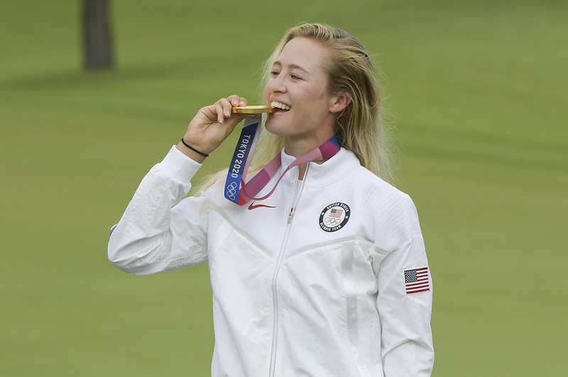 Jornal do Golfe » Nelly Korda, dos Estados Unidos, ganha a medalha